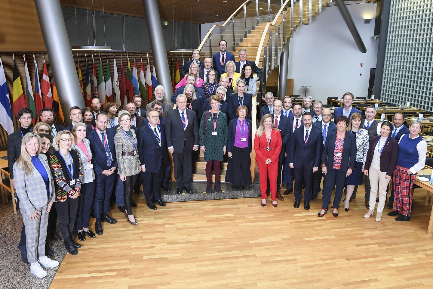 20191006 Inter-parliamentary Conference on Climate Change, 67 October 2019. Family photo.