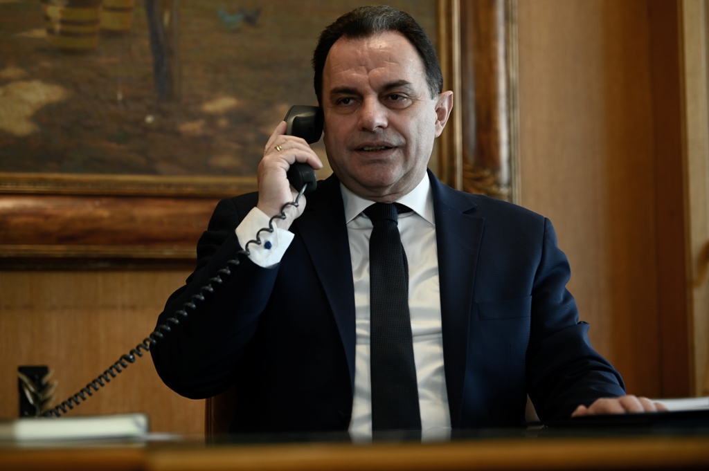 Ο ΥΠΟΥΡΓΟΣ ΑΓΡΟΤΙΚΗΣ ΑΝΑΠΤΥΞΗΣ ΓΕΩΡΓΙΟΣ ΓΕΩΡΓΑΝΤΑΣ (ΜΙΧΑΛΗΣ ΚΑΡΑΓΙΑΝΝΗΣ/EUROKINISSI)